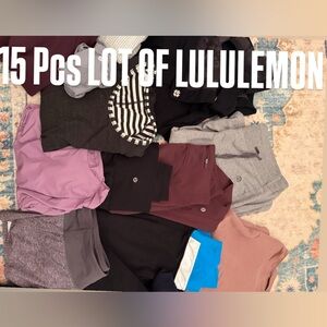 15 Pieces of LuluLemon! All for you!! Make me an offer!